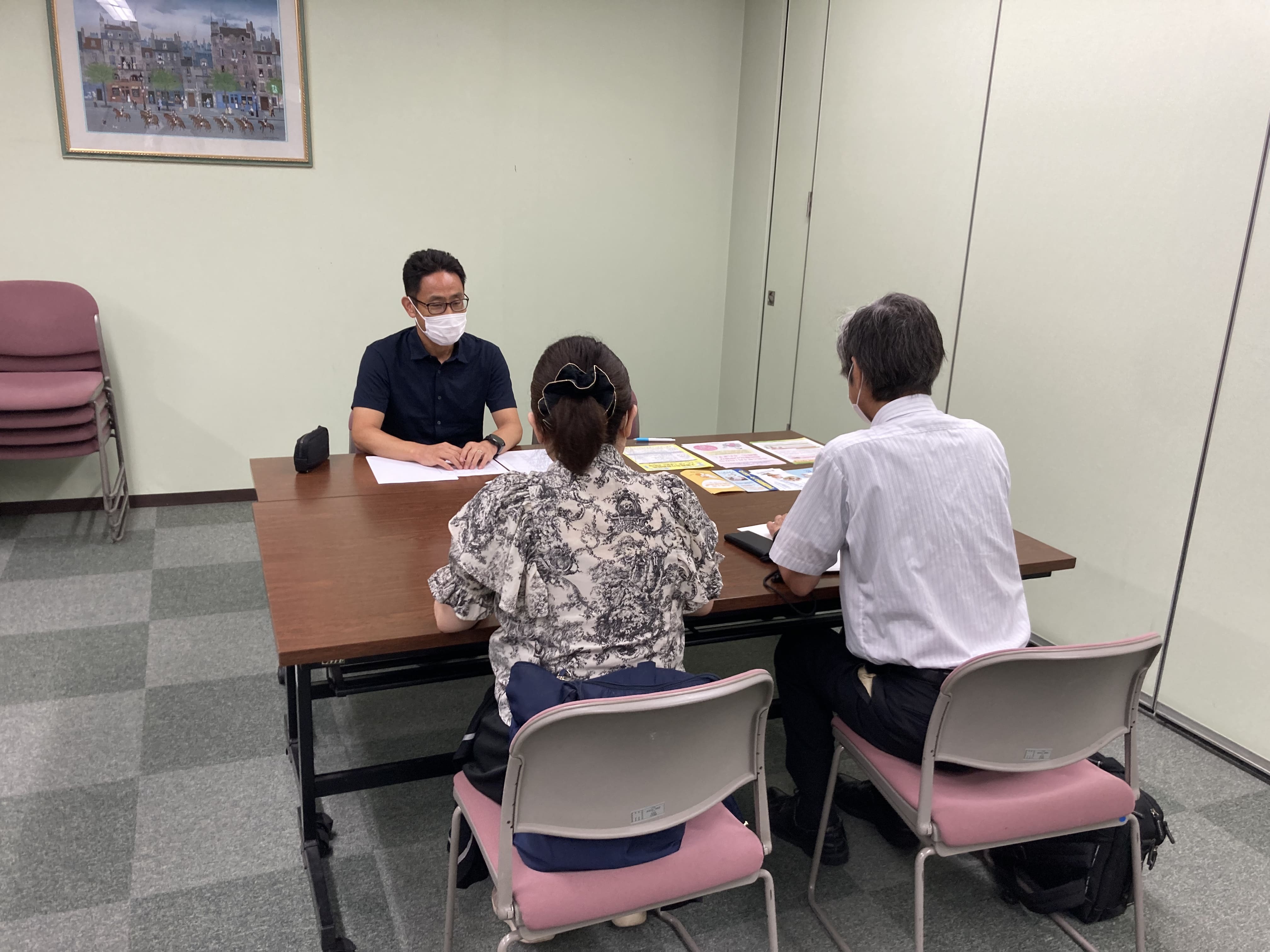 無料相談会の様子